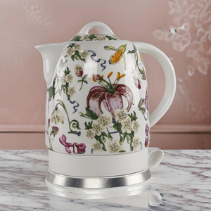 Chaleira Eletrica Em Porcelana Elegance Flora 110V - Tuut